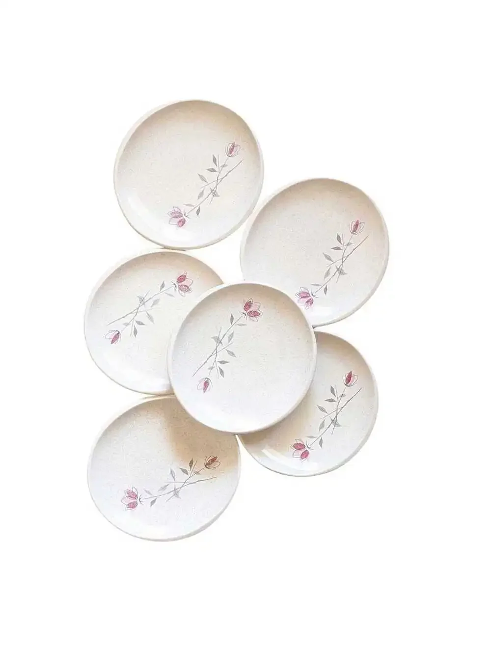 Vintage Franciscan Duet Bread & Butter Plates